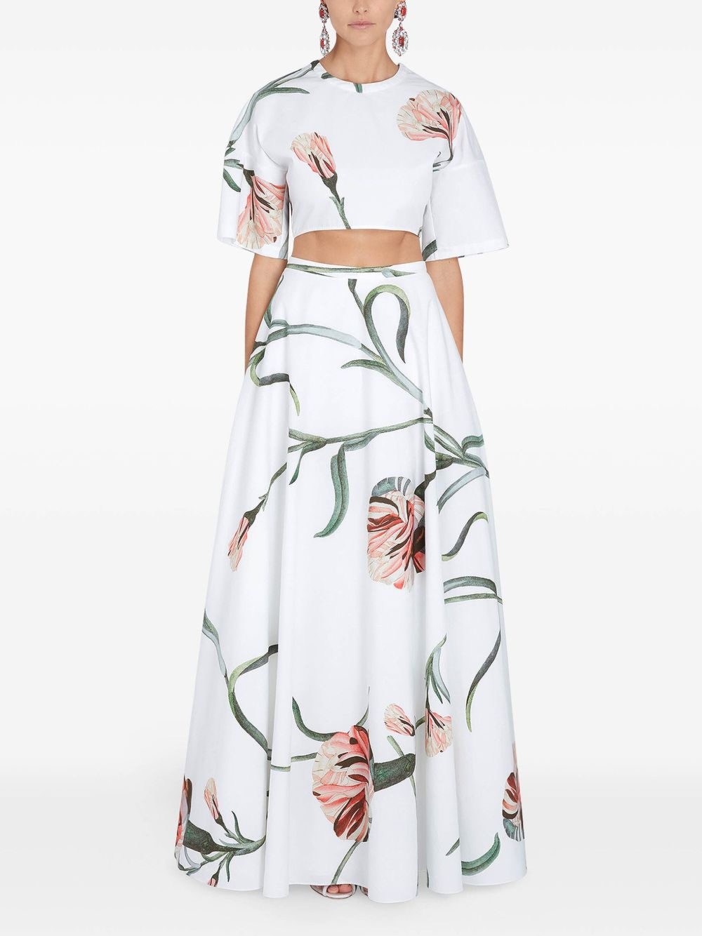 cotton maxi skirt - 2