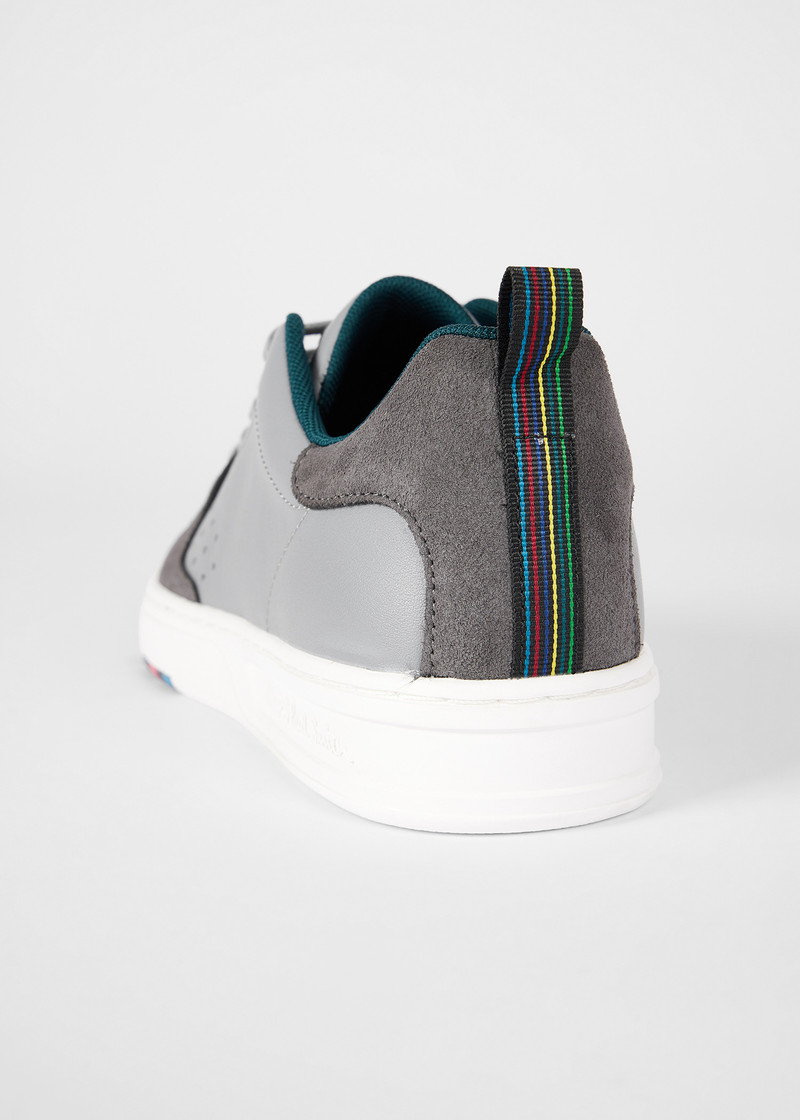 Grey Panel 'Cosmo' Trainers 3