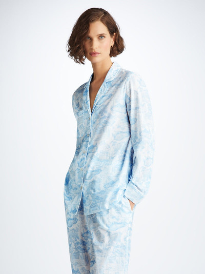 Derek Rose Women's Pyjamas Ledbury 77 Cotton Batiste White outlook
