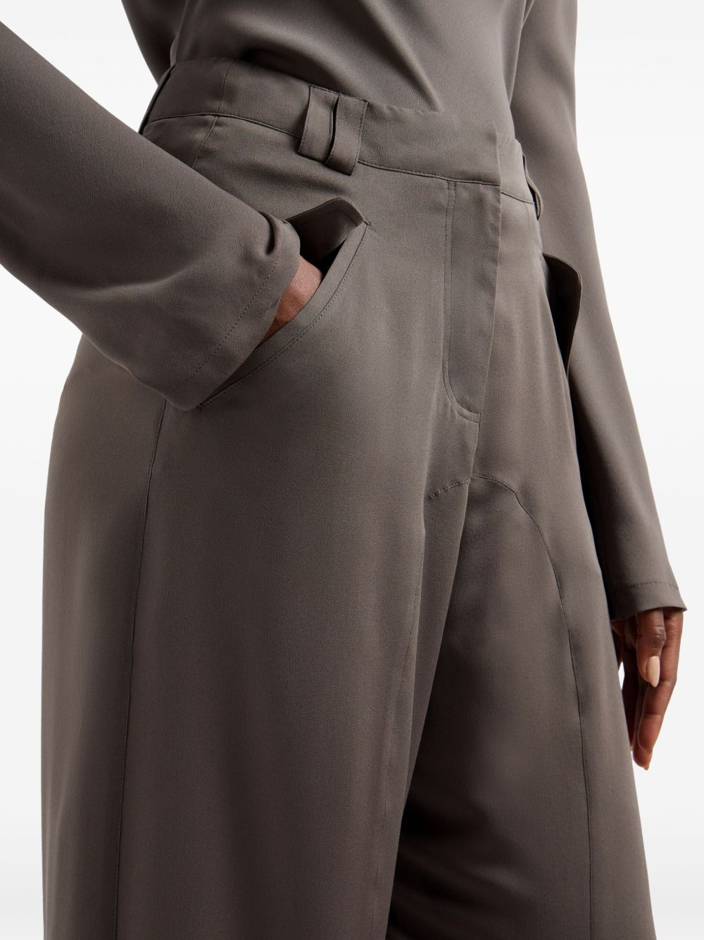 straight-leg trousers - 5