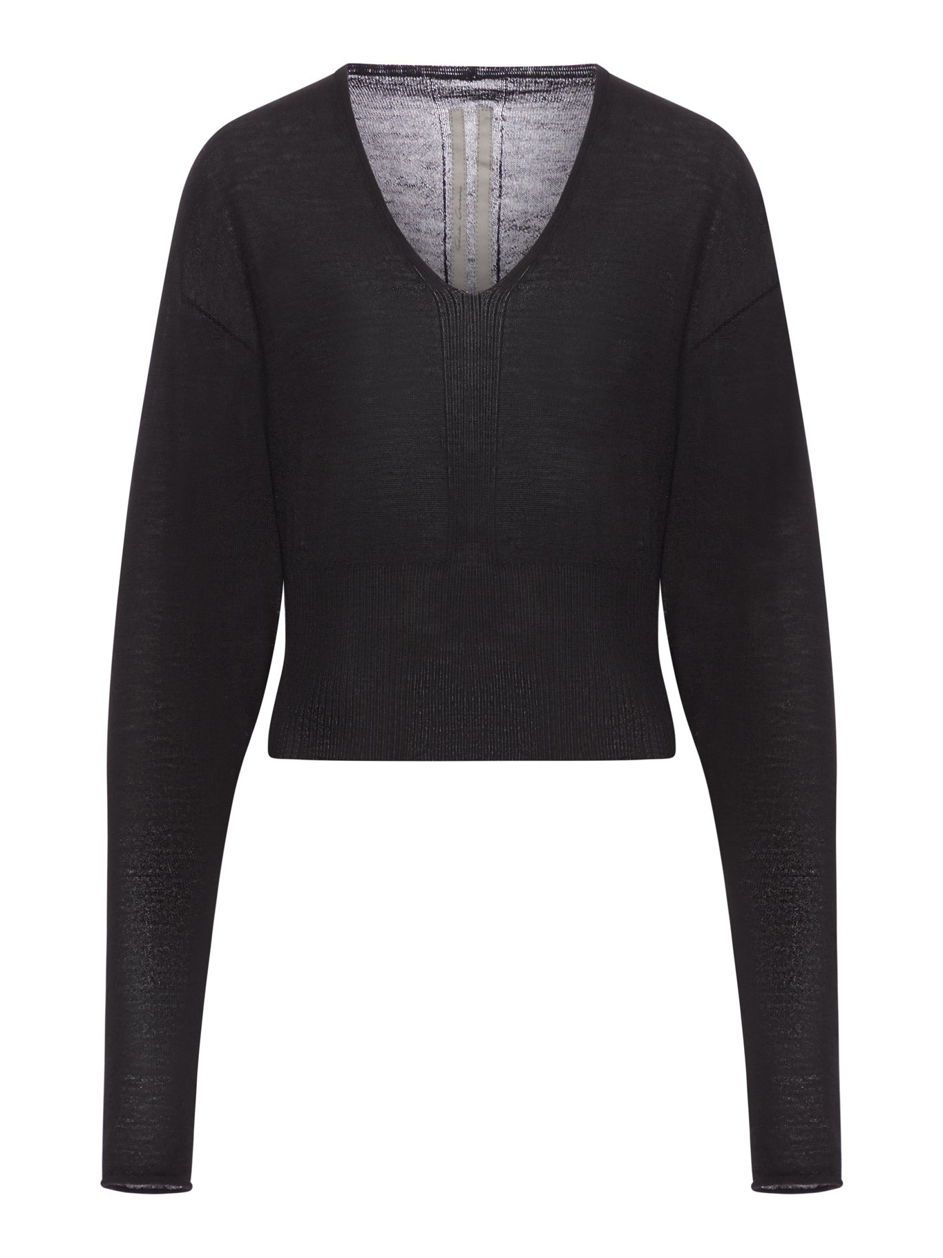 CROPPED WOOL SWEATER - 1