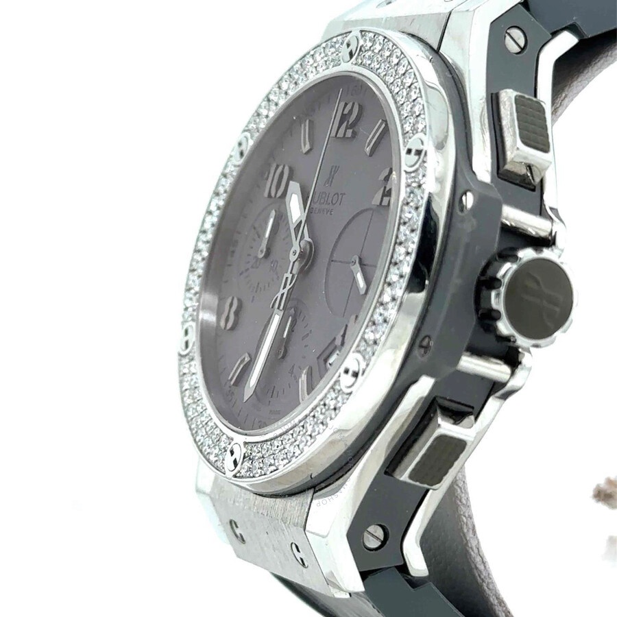 Pre-owned Hublot Earl Grey Chronograph Grey Dial Men's Watch 342.ST.5010.LR.1104 - 3