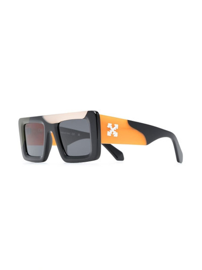 Off-White Seattle rectangle-frame sunglasses outlook