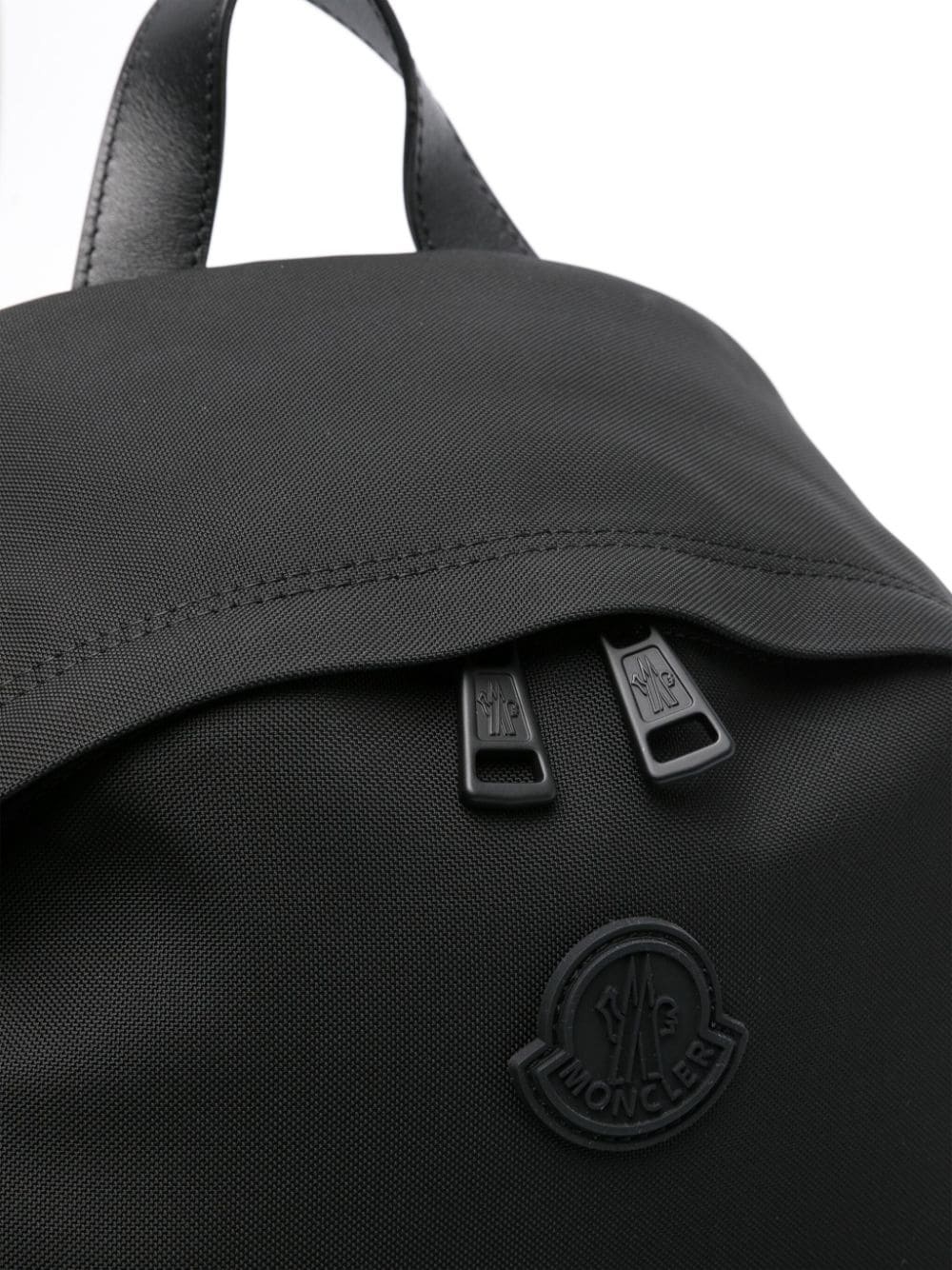 Pierrick rubberised-logo backpack - 4