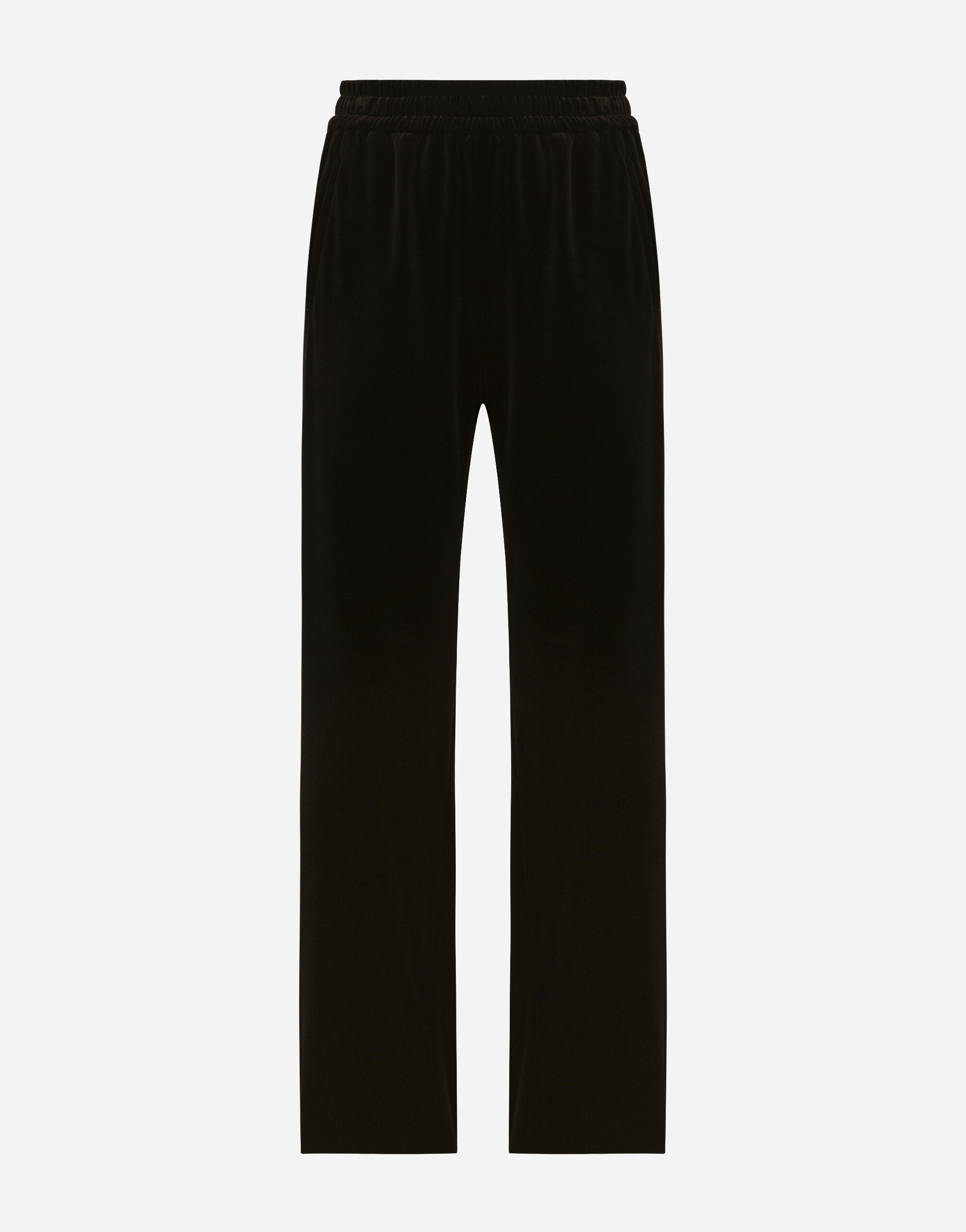 Velvet jogging pants - 1