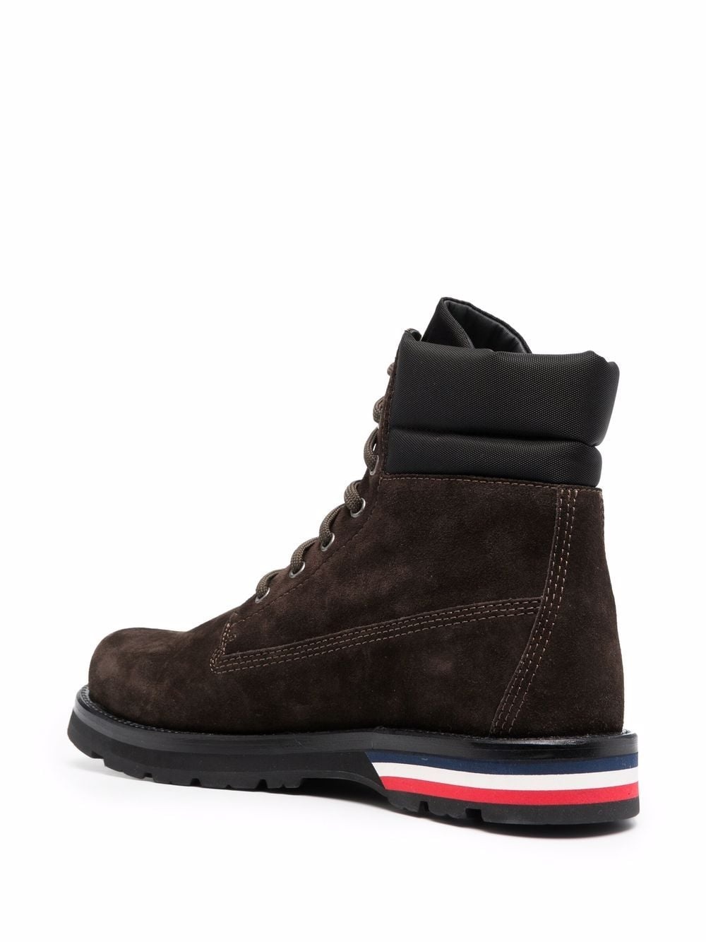 Vancouver logo-stripe lace-up ankle boots - 3