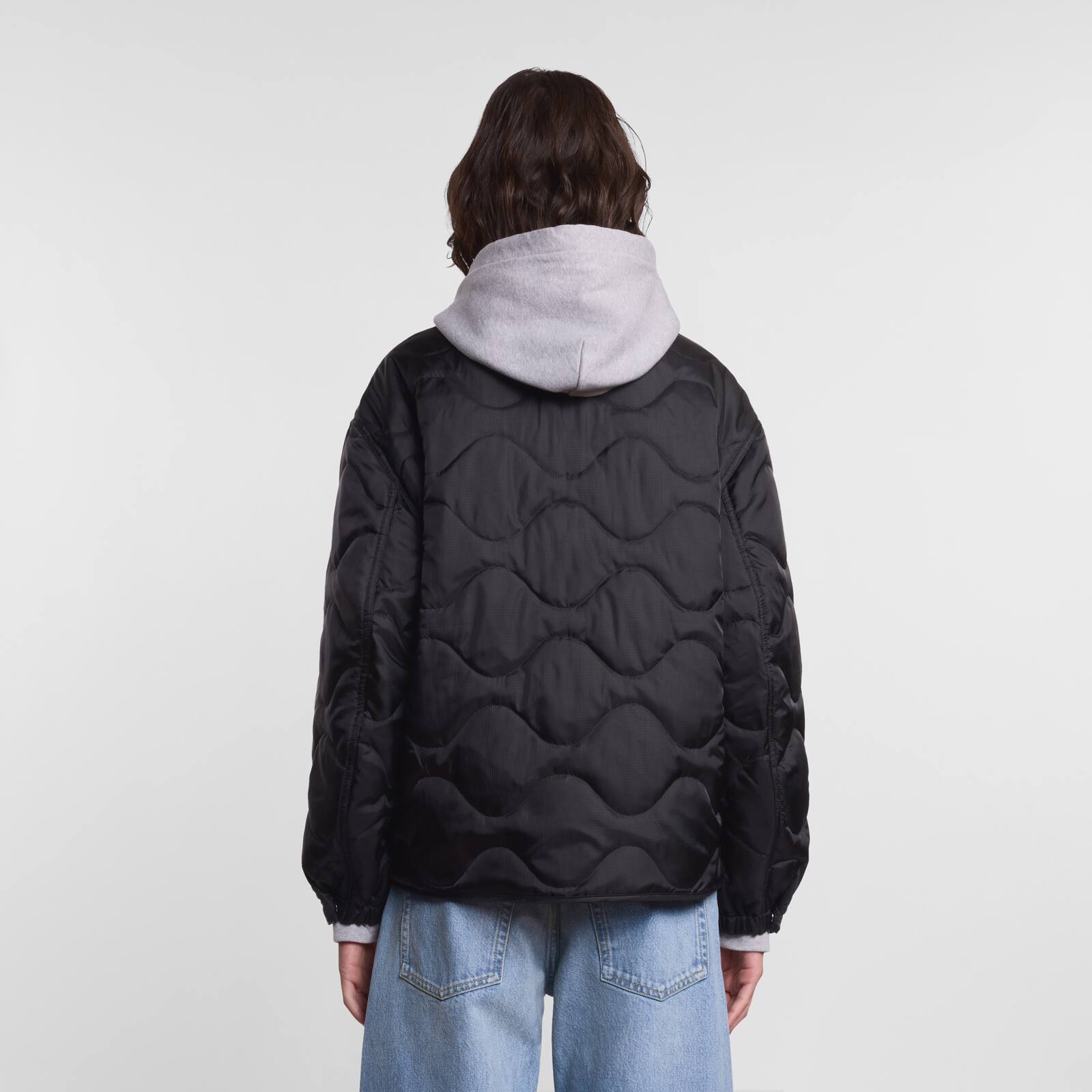 Bomber Jacket in quilted nylon - 5
