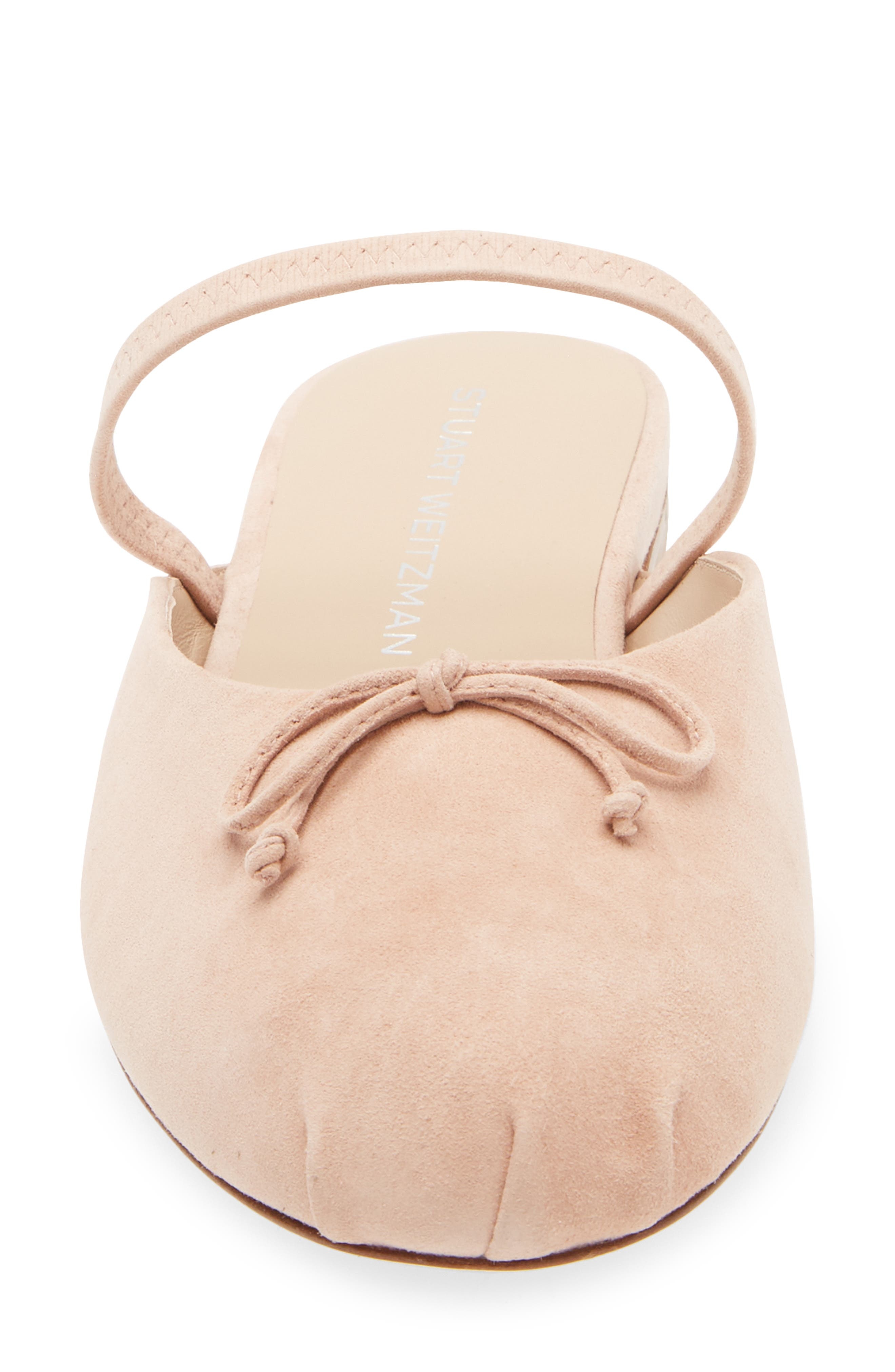 Stuart Weitzman Prima Bow Ballet Mule in Blushful at Nordstrom - 4