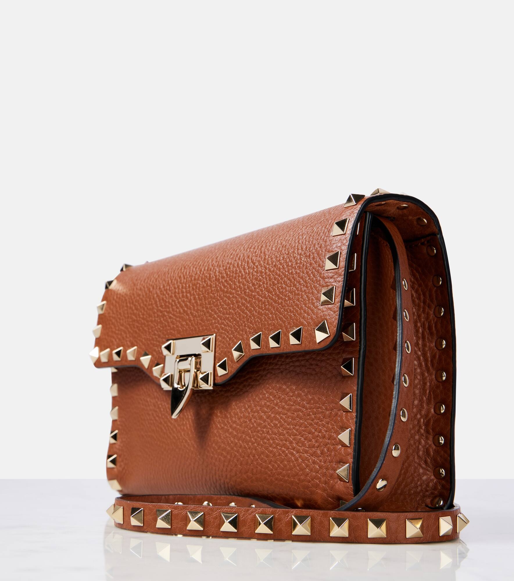 Rockstud Small leather crossbody bag - 6