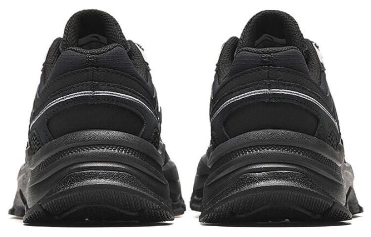 (WMNS) ANTA Chunky Shoes 'Black Silver' 922348806-2 - 4