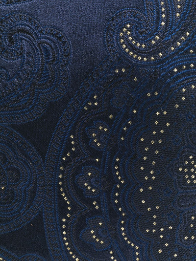 Etro paisley print tie outlook