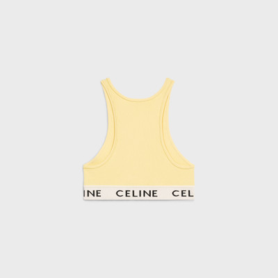 CELINE CELINE SPORTS BRA IN ATHLETIC KNIT outlook