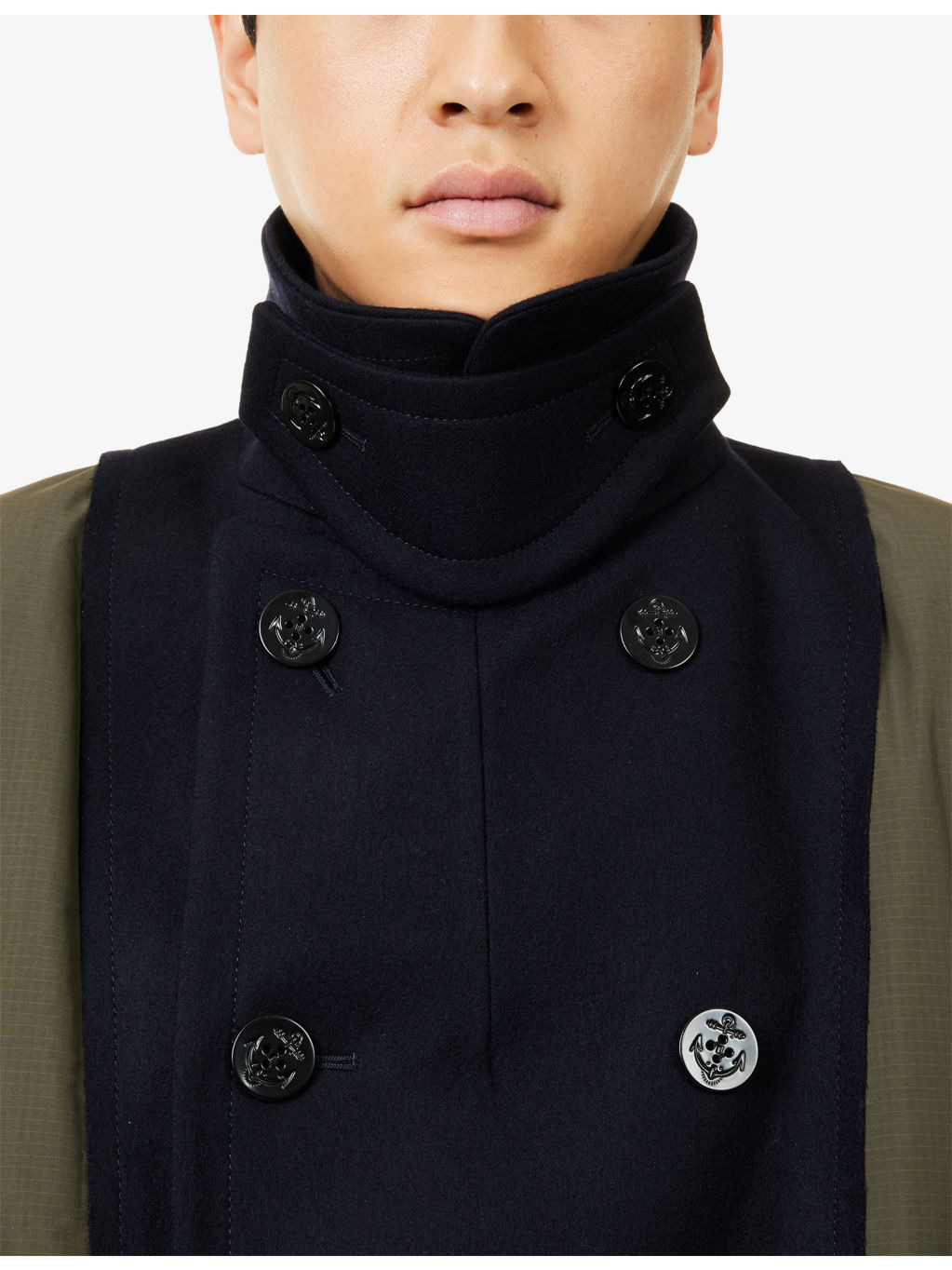 Contrast-Panel Relaxed-Fit Shell-Down Jacket - 6