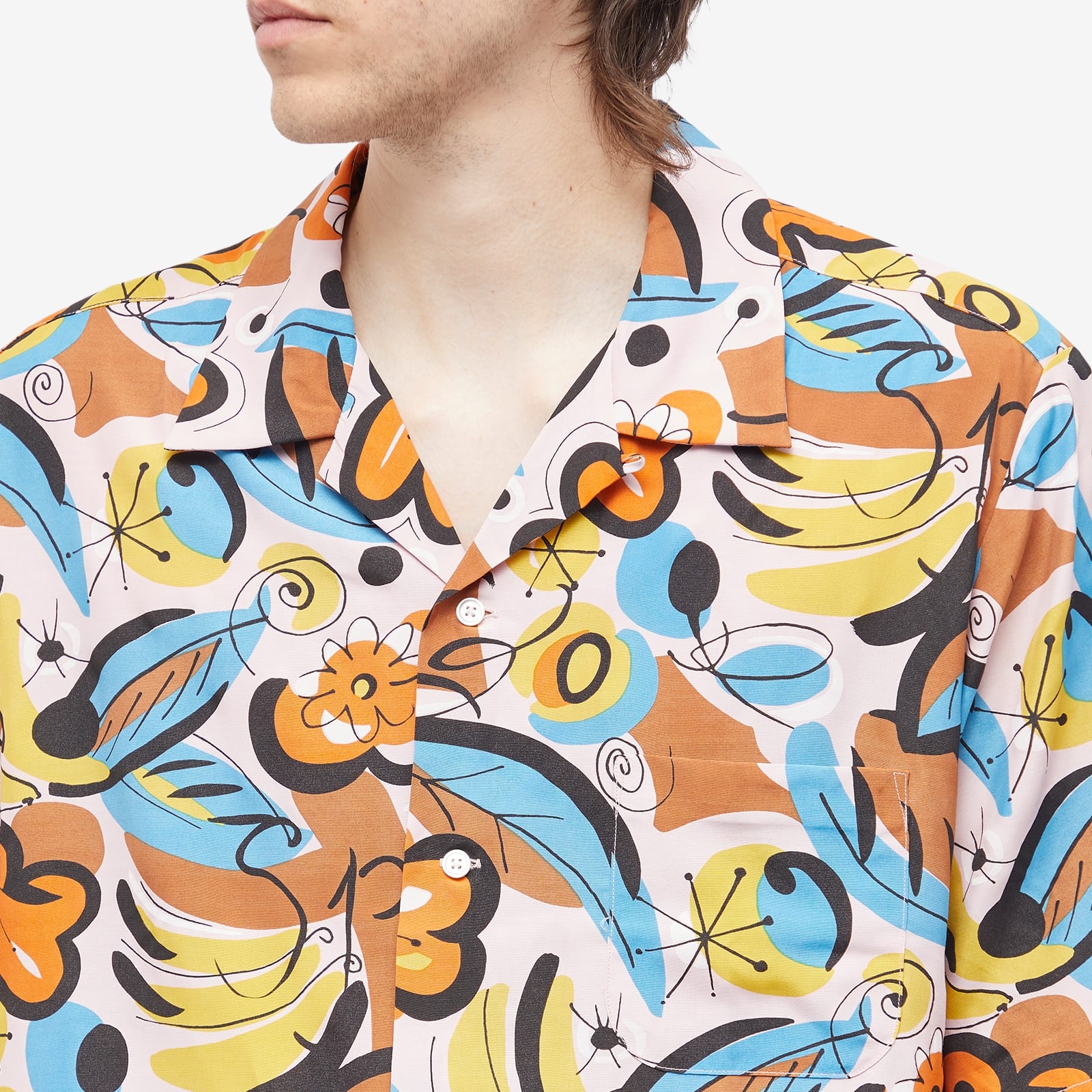 SOPHNET. Patterned Vacation Shirt - 5