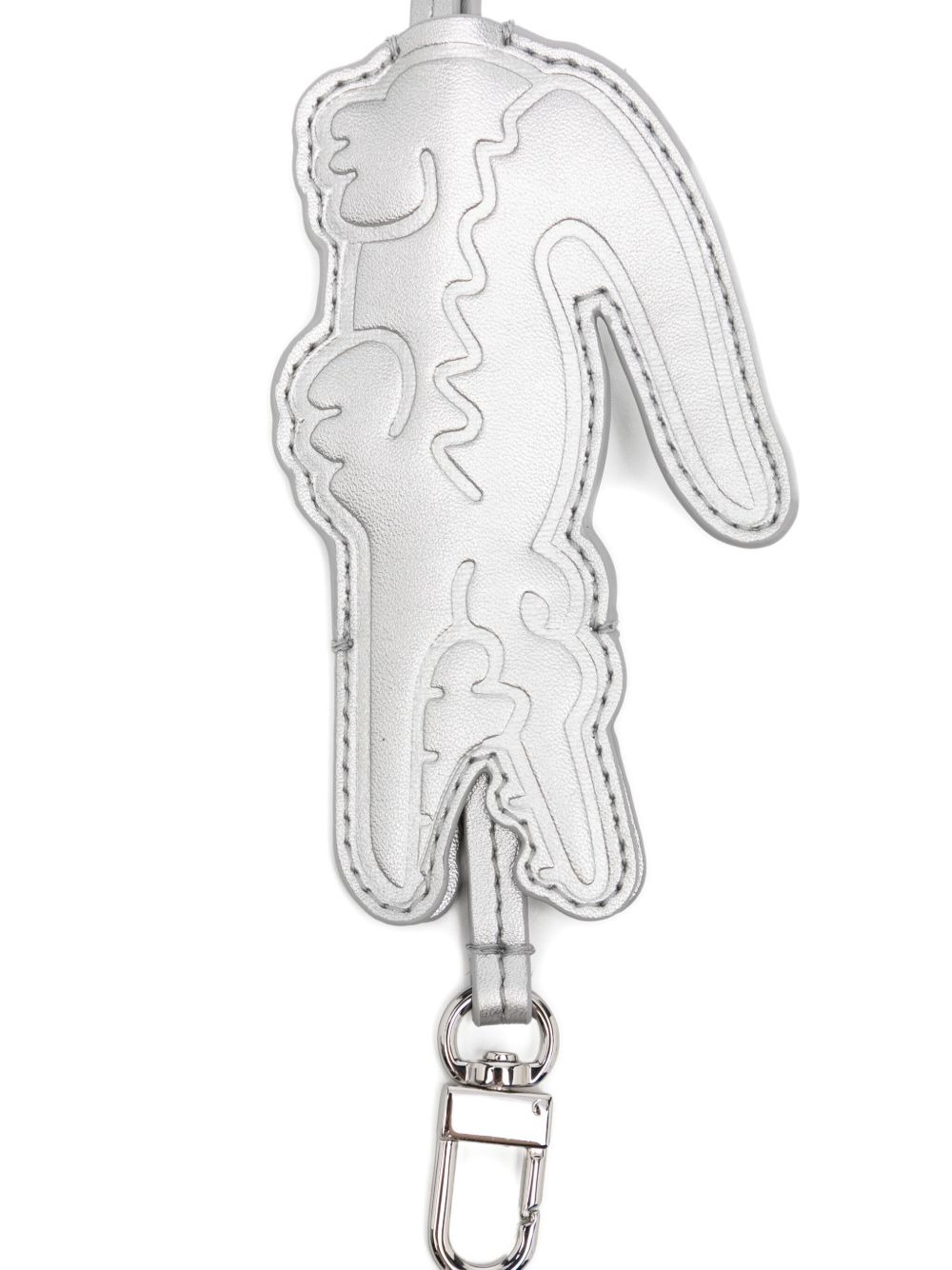 logo debossed key holder - 3