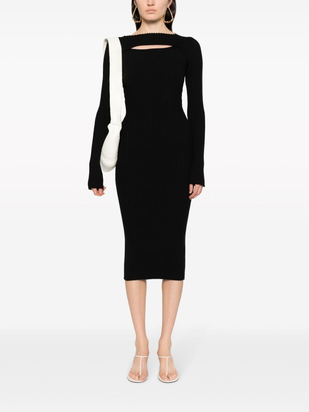 Lora cut-out ribbed dress - 2