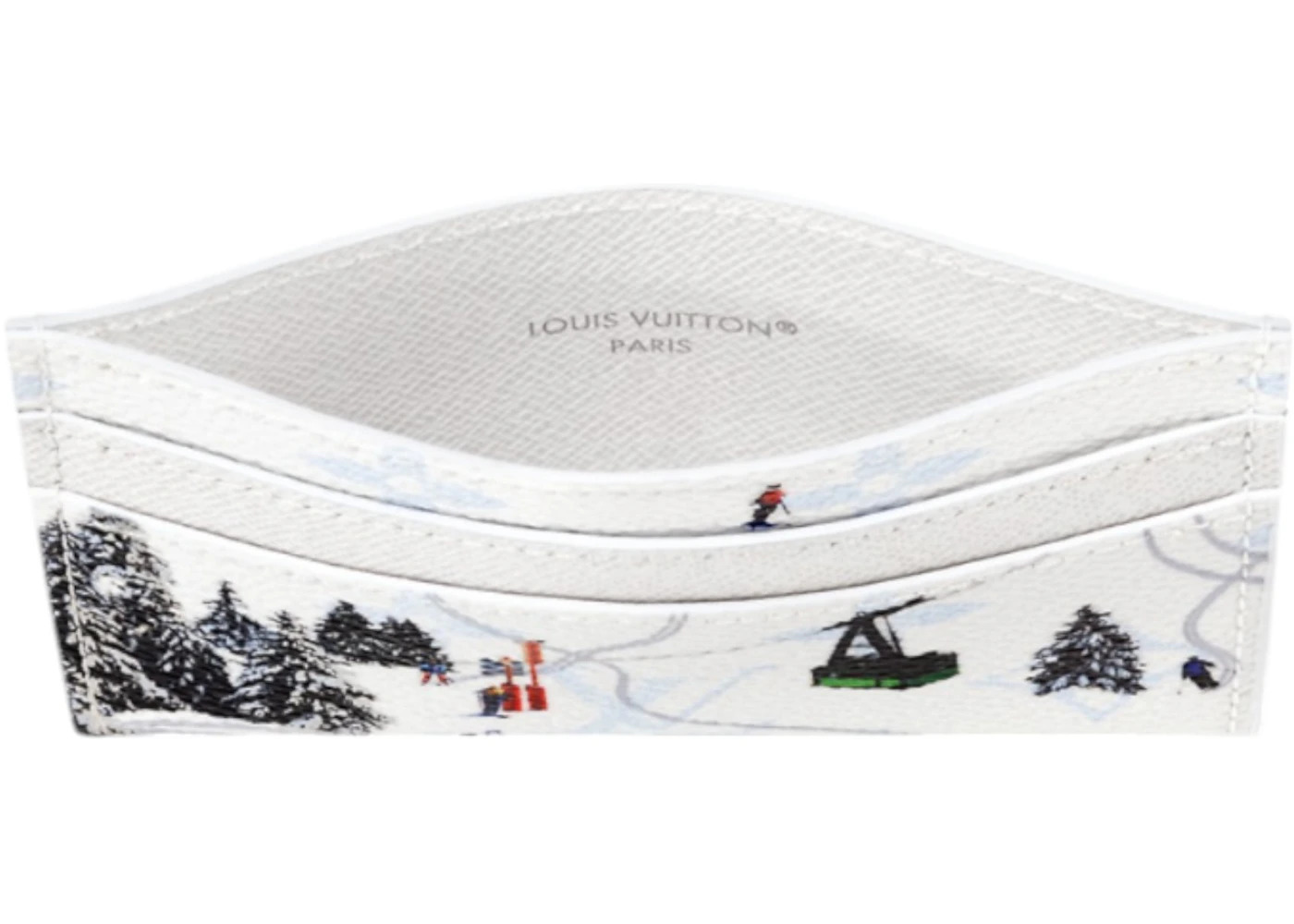 Louis Vuitton Ski Double Card Case White - 3
