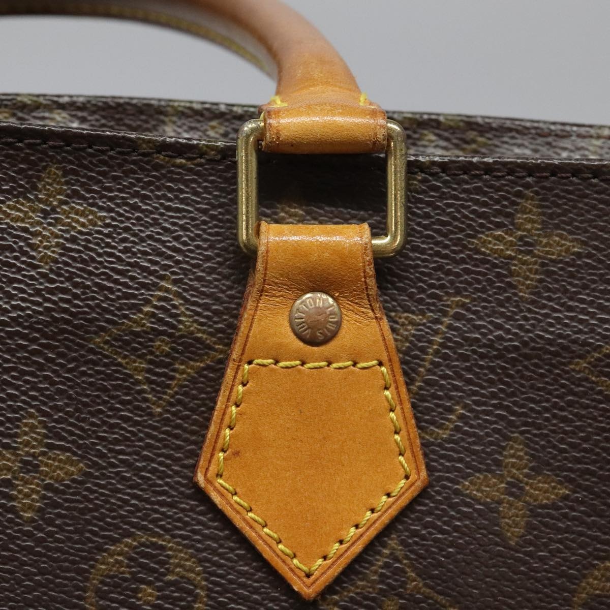 LOUIS VUITTON Monogram Sac Plat Hand Bag M51140 - 13