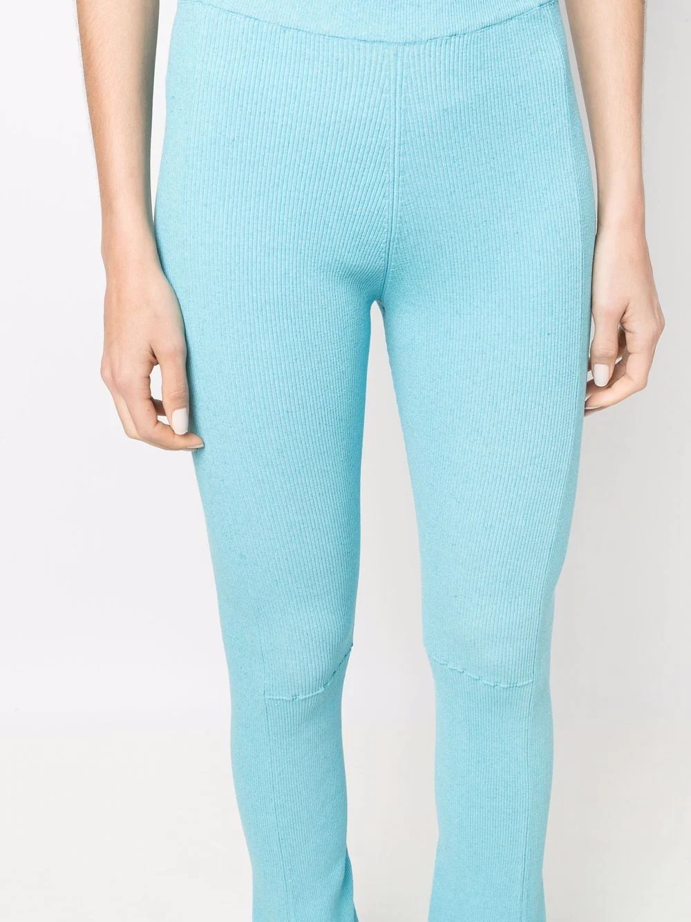 stretch bootcut trousers - 5