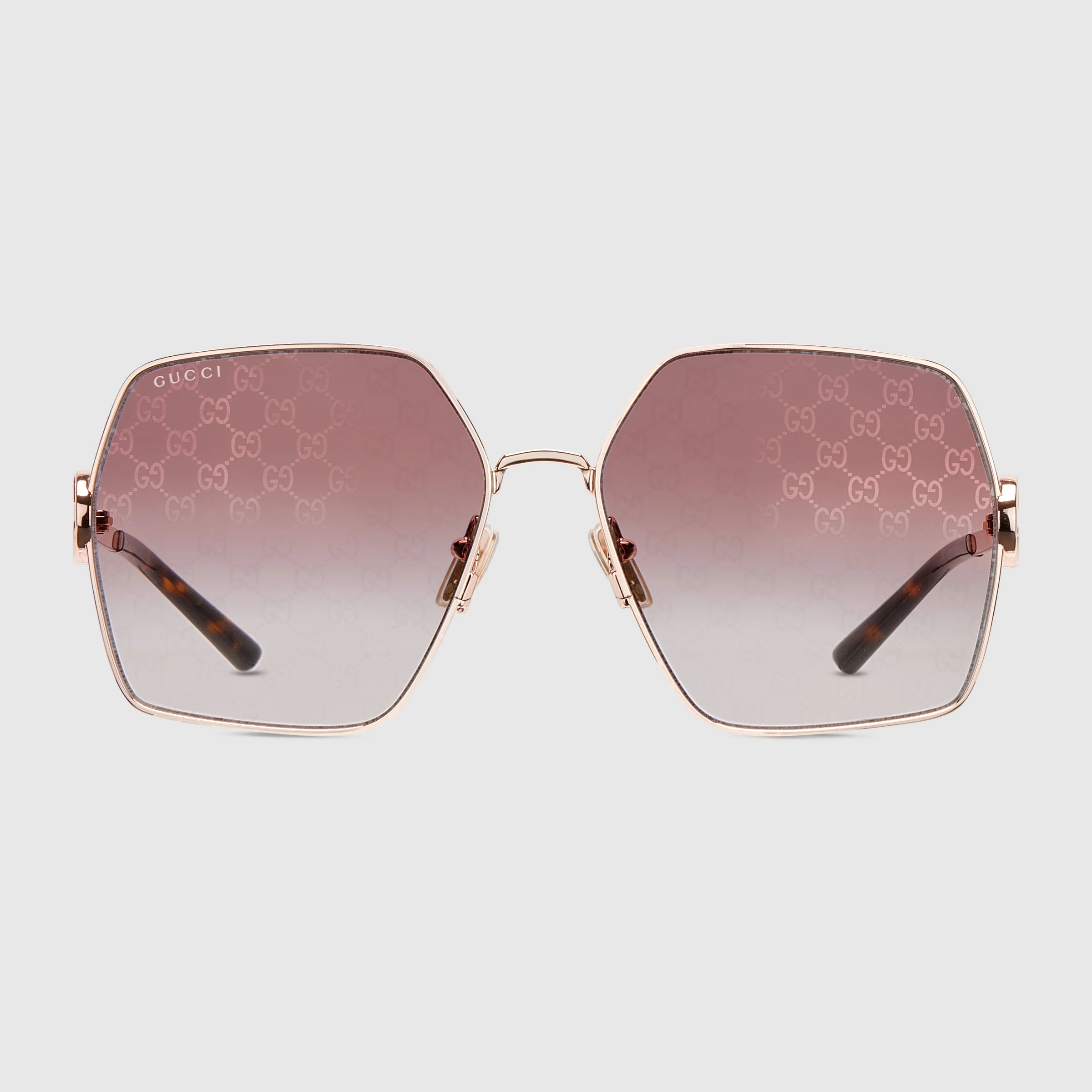 Oval frame sunglasses - 1