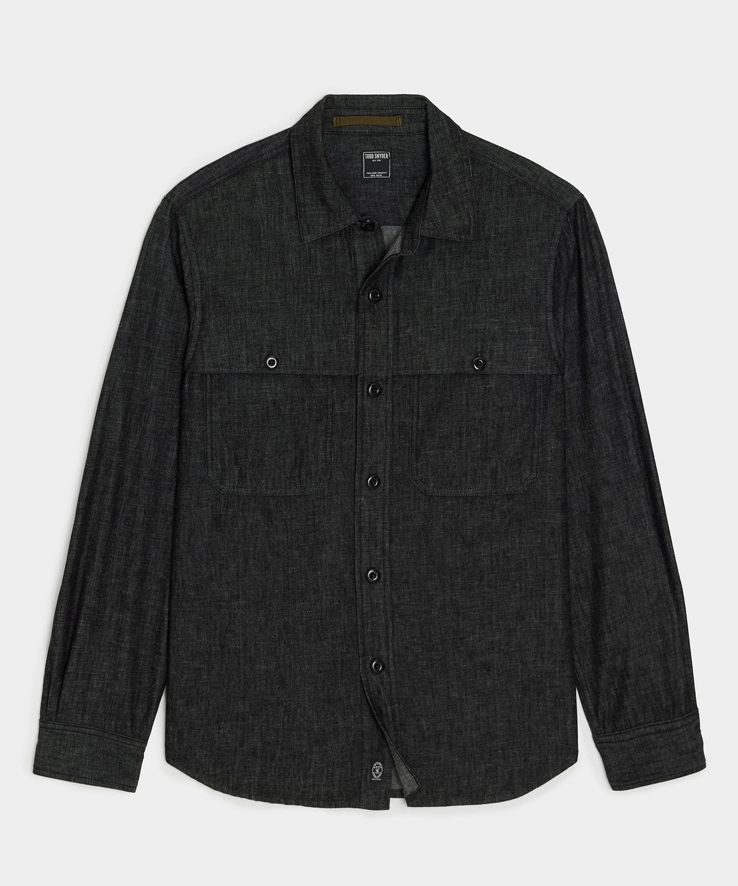 Denim Cape Shirt - 1
