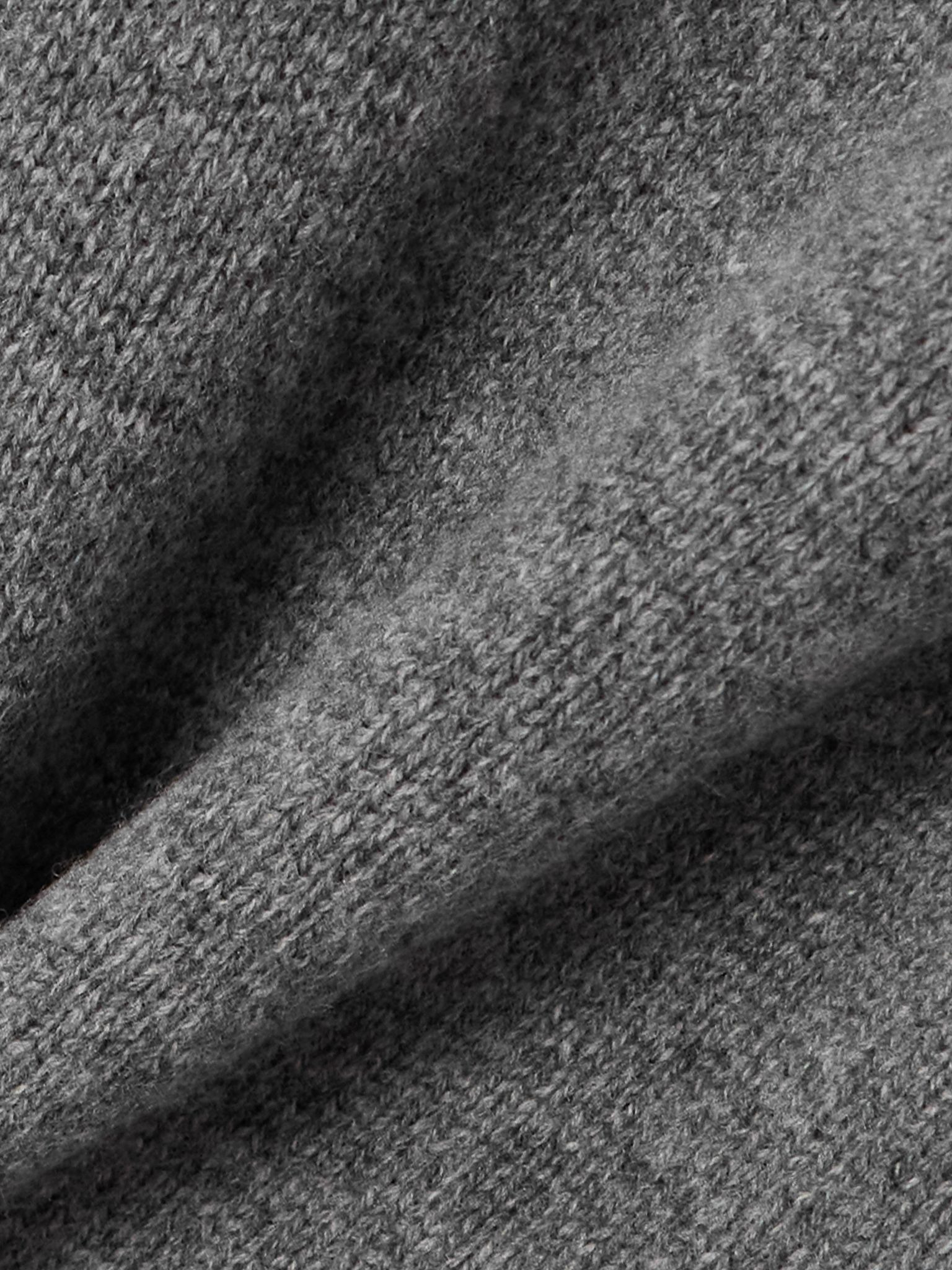 Wool and cashmere-blend sweater Gray - 5