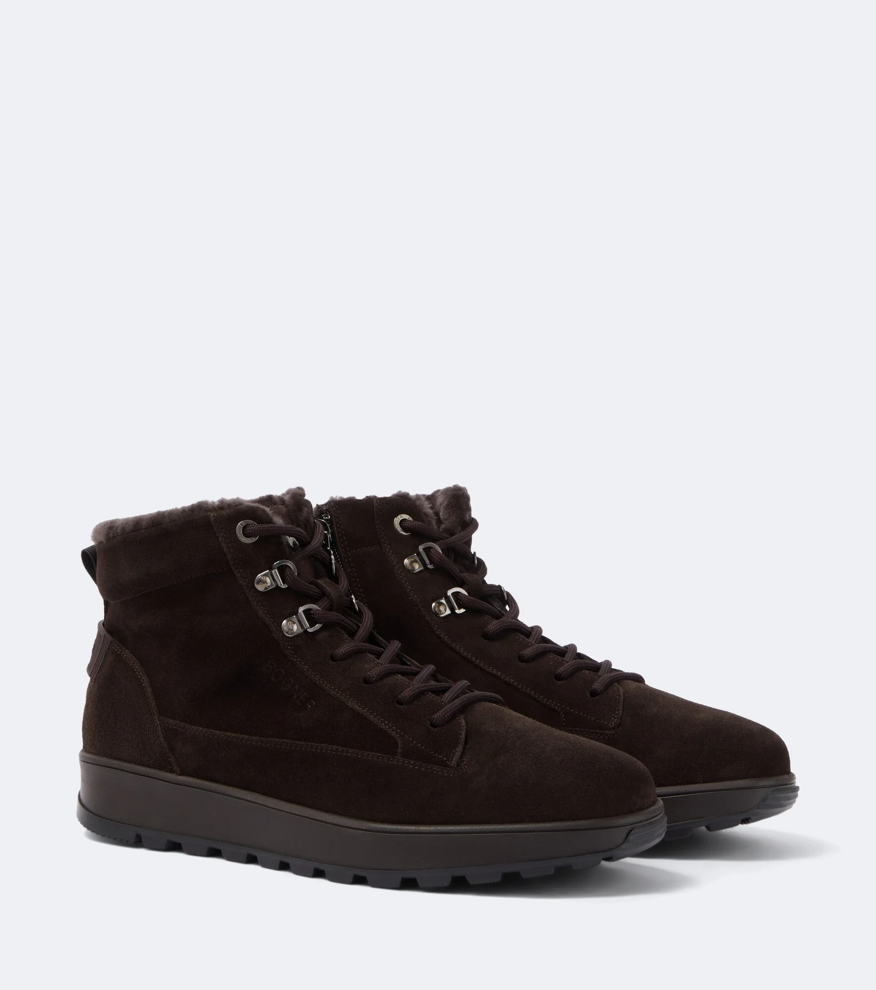 Antwerp suede lace-up boots - 1