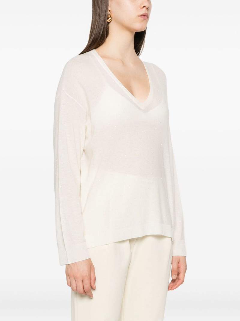 V-neck long-sleeve T-shirt 3