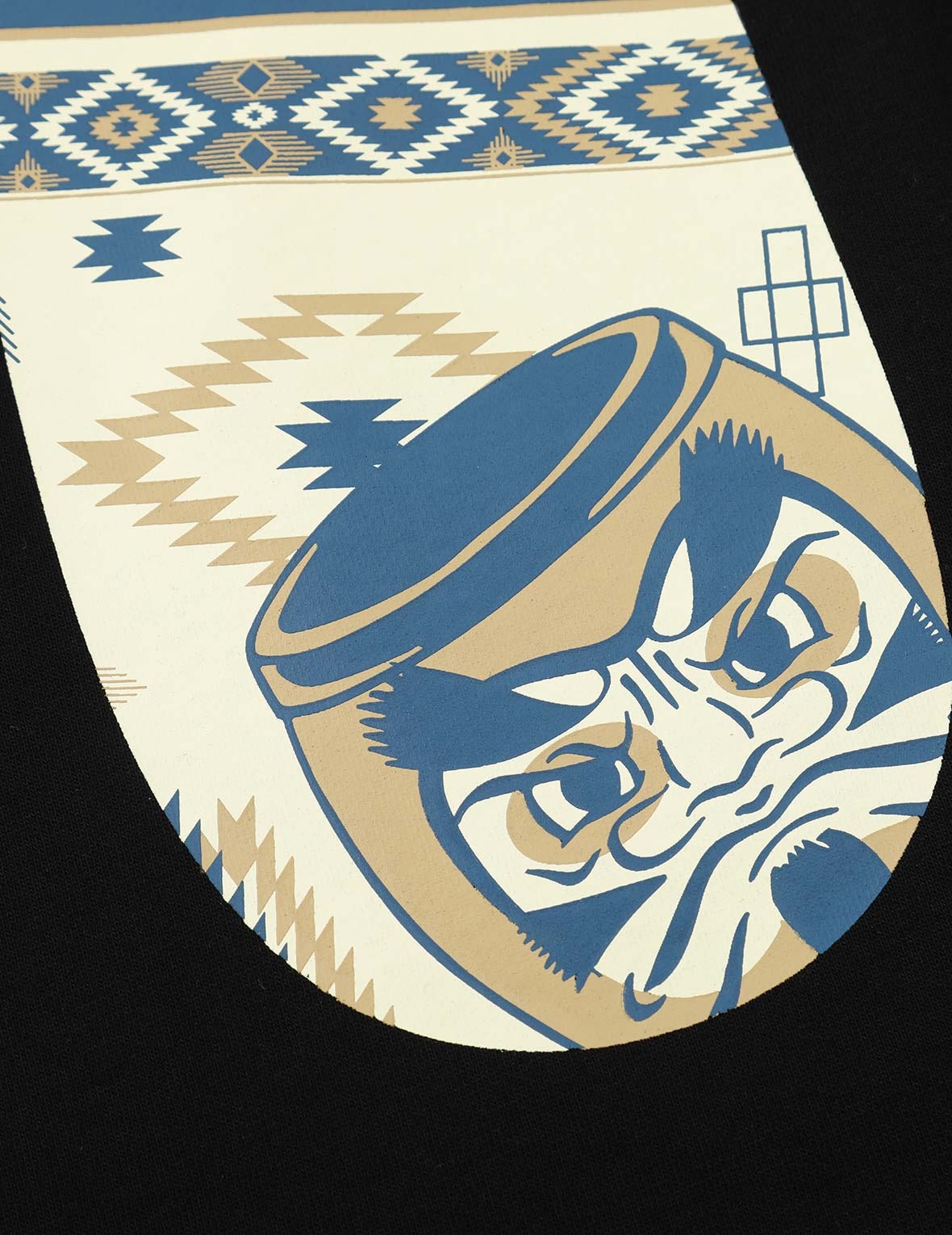 NOMADIC PATTERN AND DARUMA DAICOCK PRINT SWEATPANTS - 7