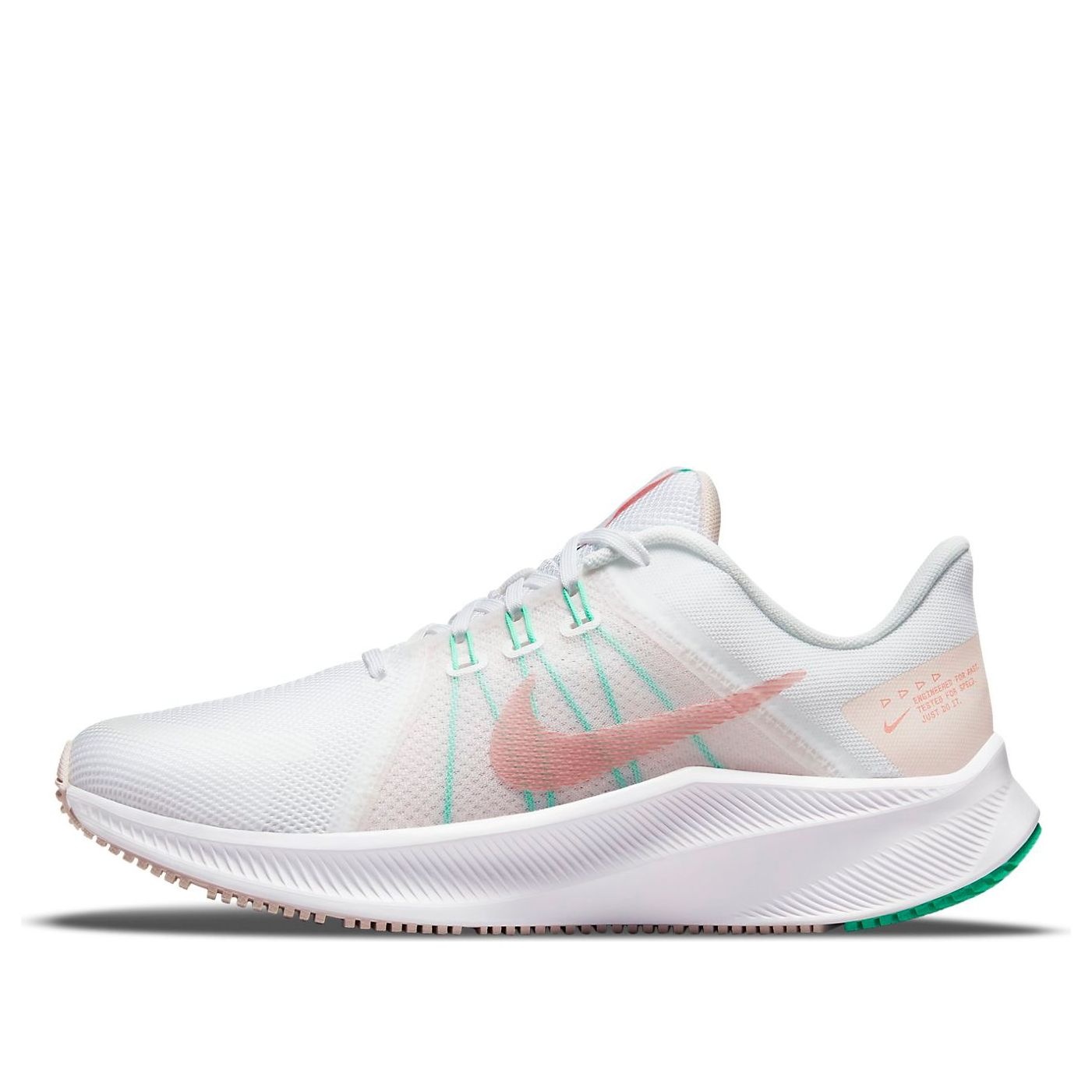 (WMNS) Nike Quest 4 'White Pink' DA1106-105 - 1