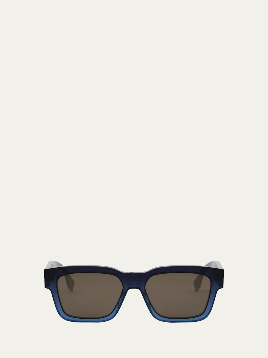 Men's O'Lock Acetate Rectangle Sunglasses - 1