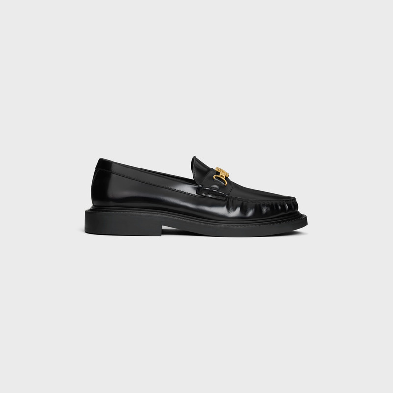 CELINE UNIVERSITÉ TRIOMPHE CHAIN LOAFFER in POLISHED BULL - 1