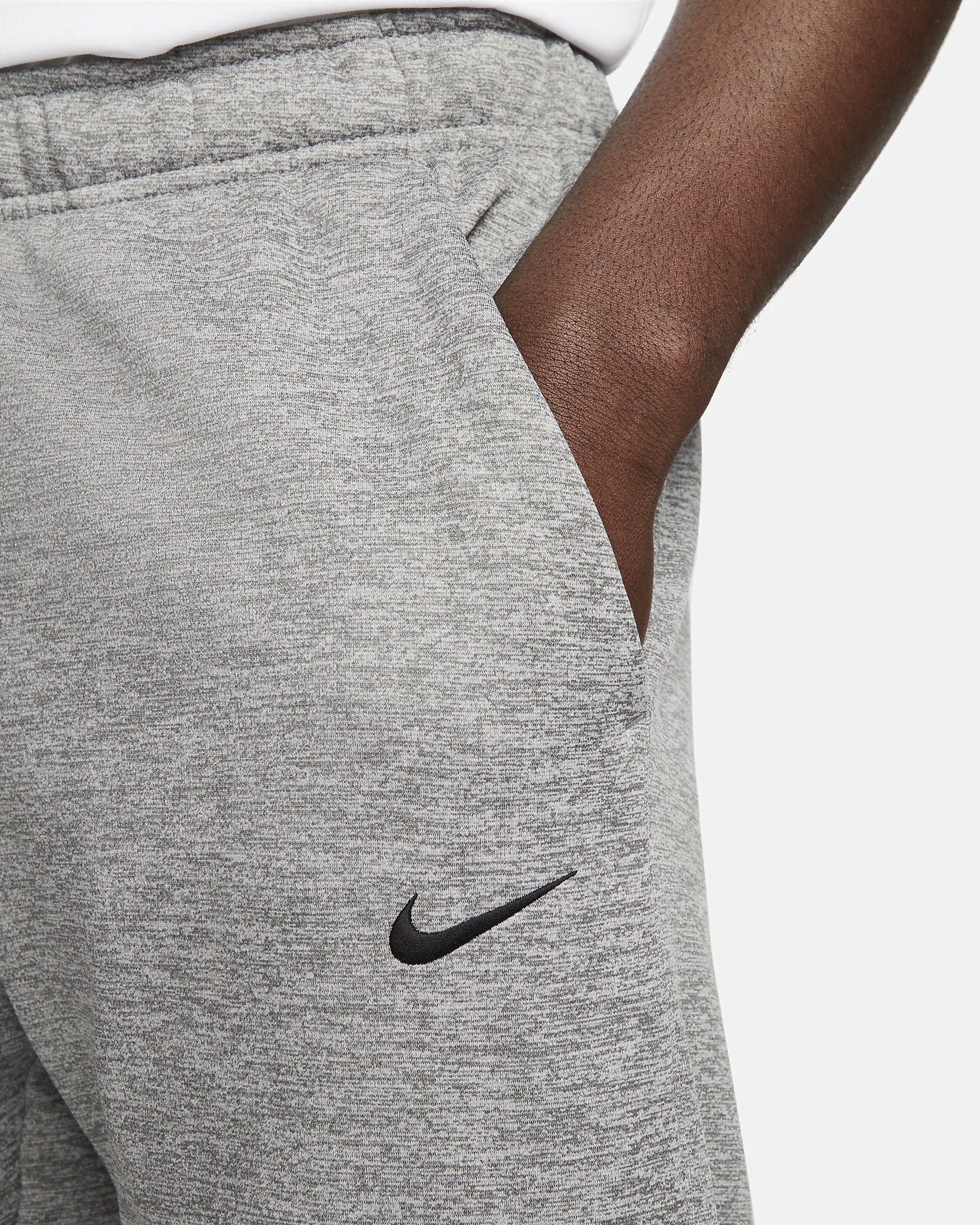 Nike Therma Men's Therma-FIT Open Hem Fitness Pants - 3