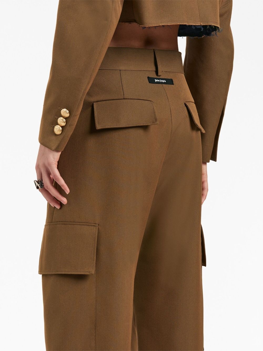 tapered cargo trousers - 6