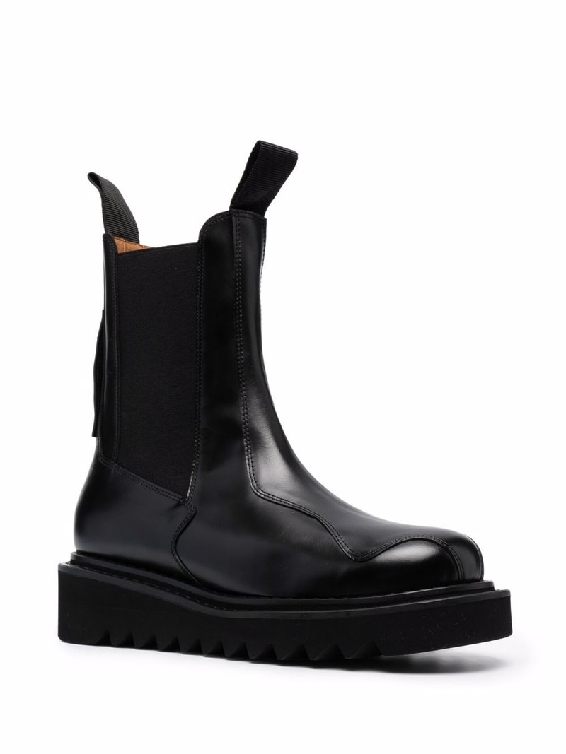 TOGA VIRILIS chunky sole Chelsea boots outlook