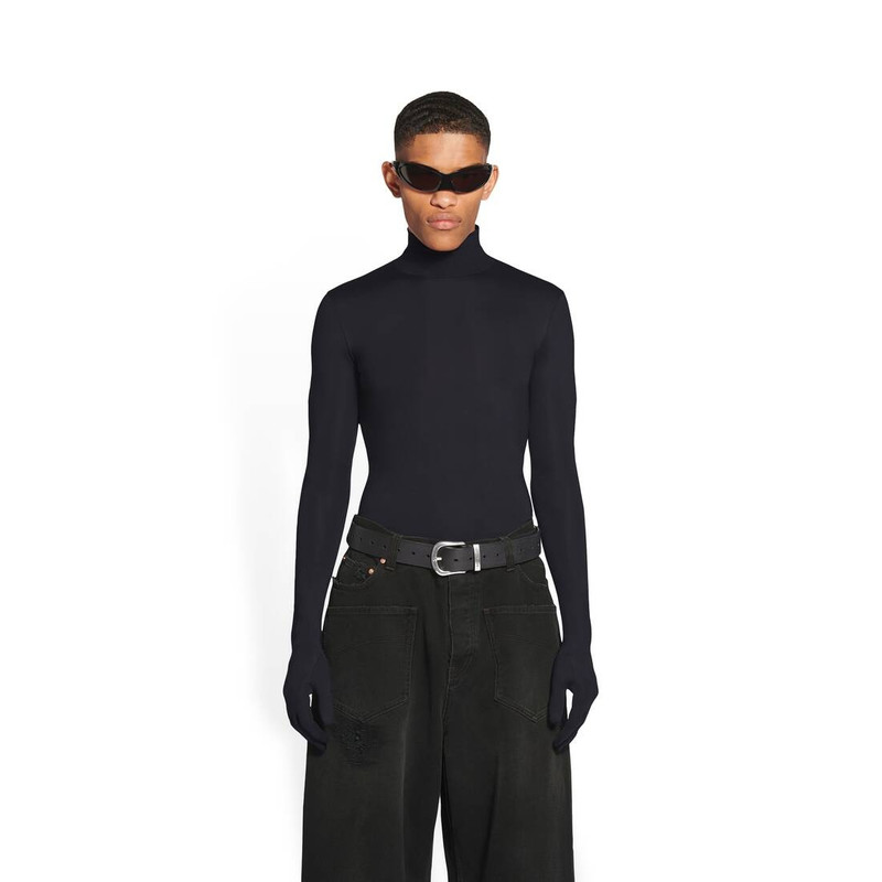 BALENCIAGA western buckle belt outlook
