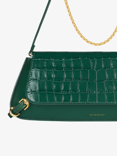 Givenchy VOYOU CLUTCH BAG IN CROCODILE EFFECT LEATHER outlook