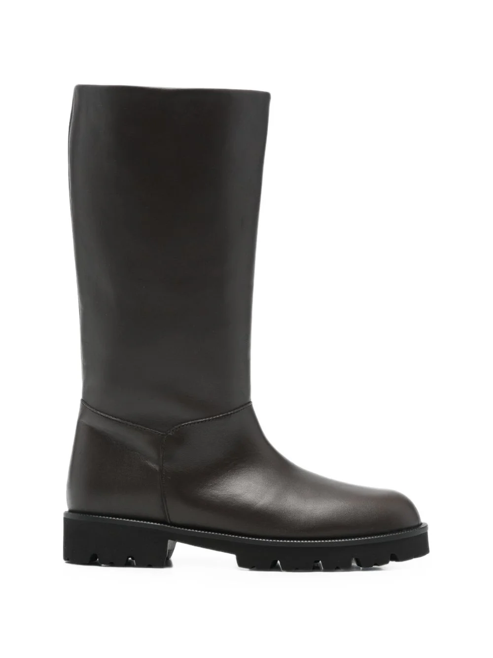 Loch leather knee-high boots - 1