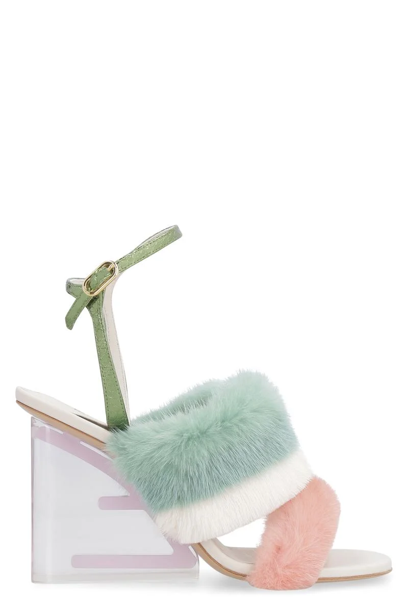 Fendi First Heeled Sandals - 1