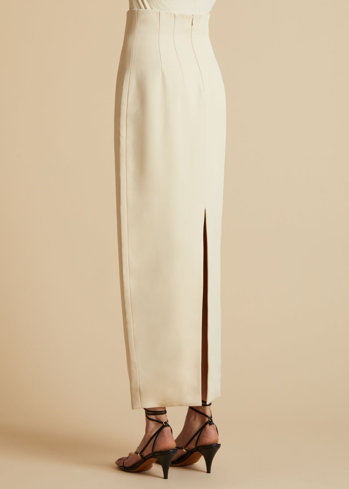 The Loxley Skirt in Bone - 3