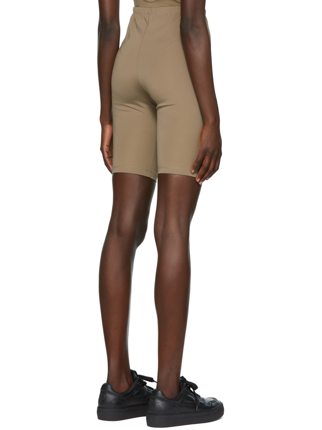 Taupe Ami De Coeur Shorts - 3