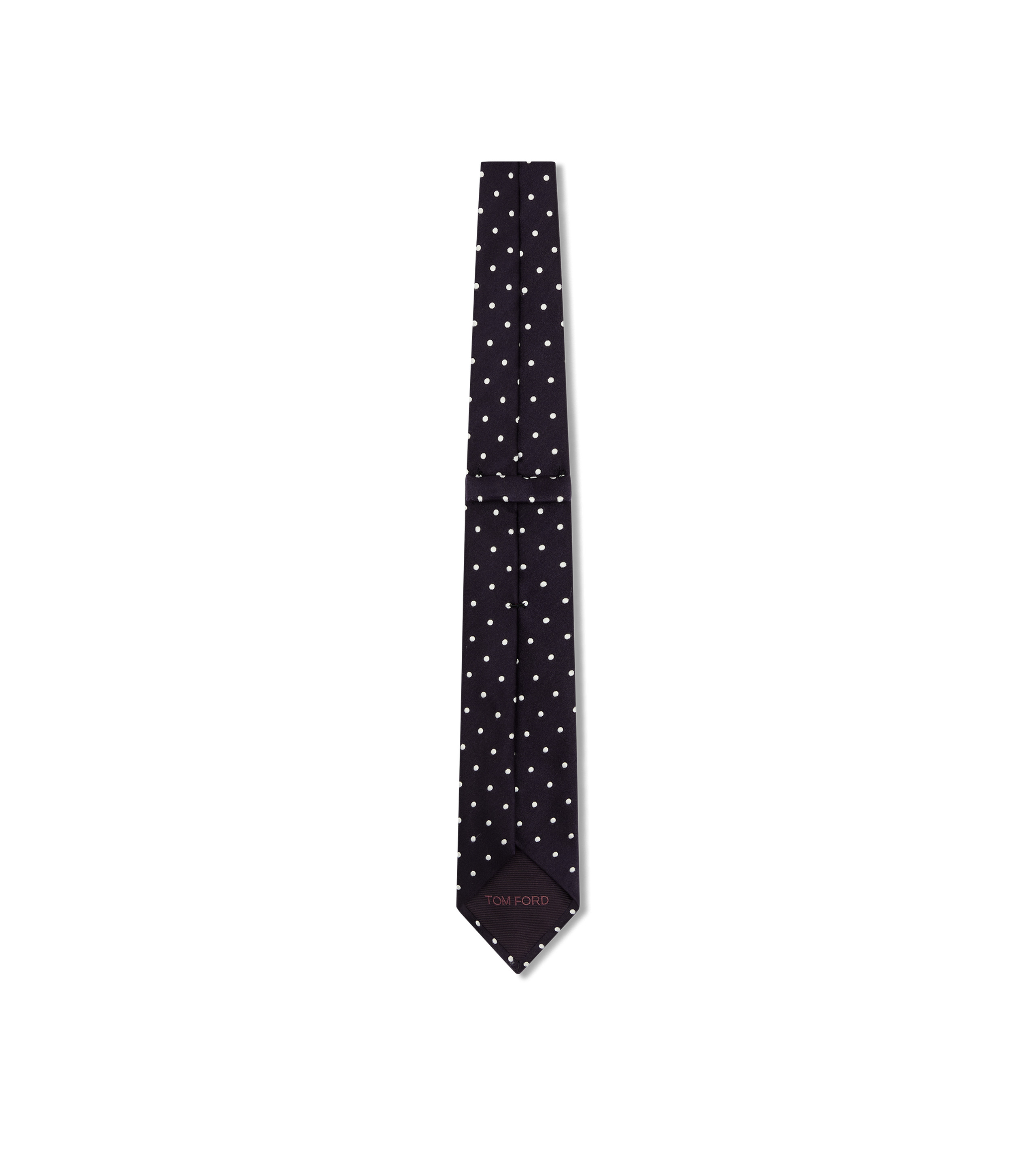 SATIN POLKA DOT TIE - 2