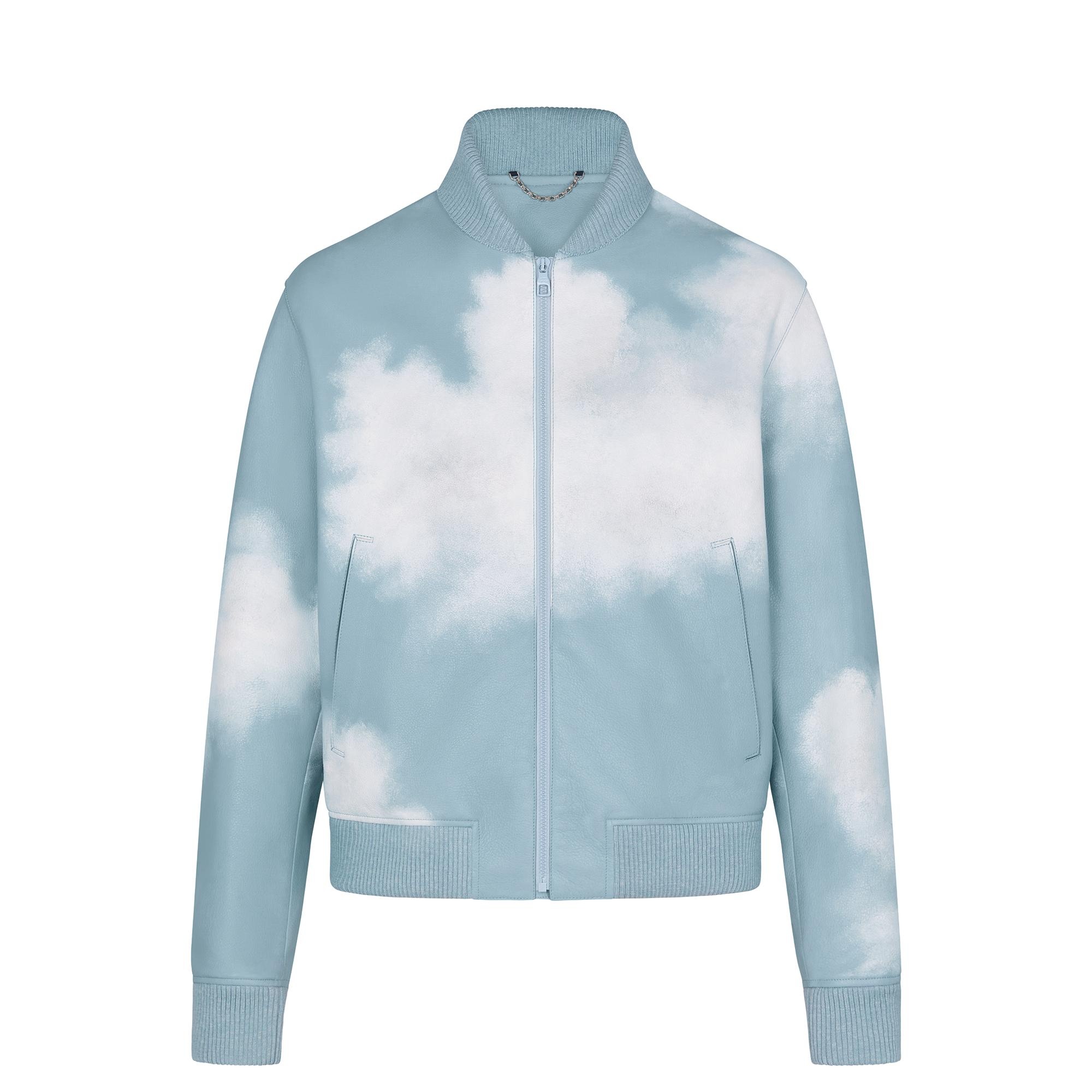 Leather Clouds Bomber - 1