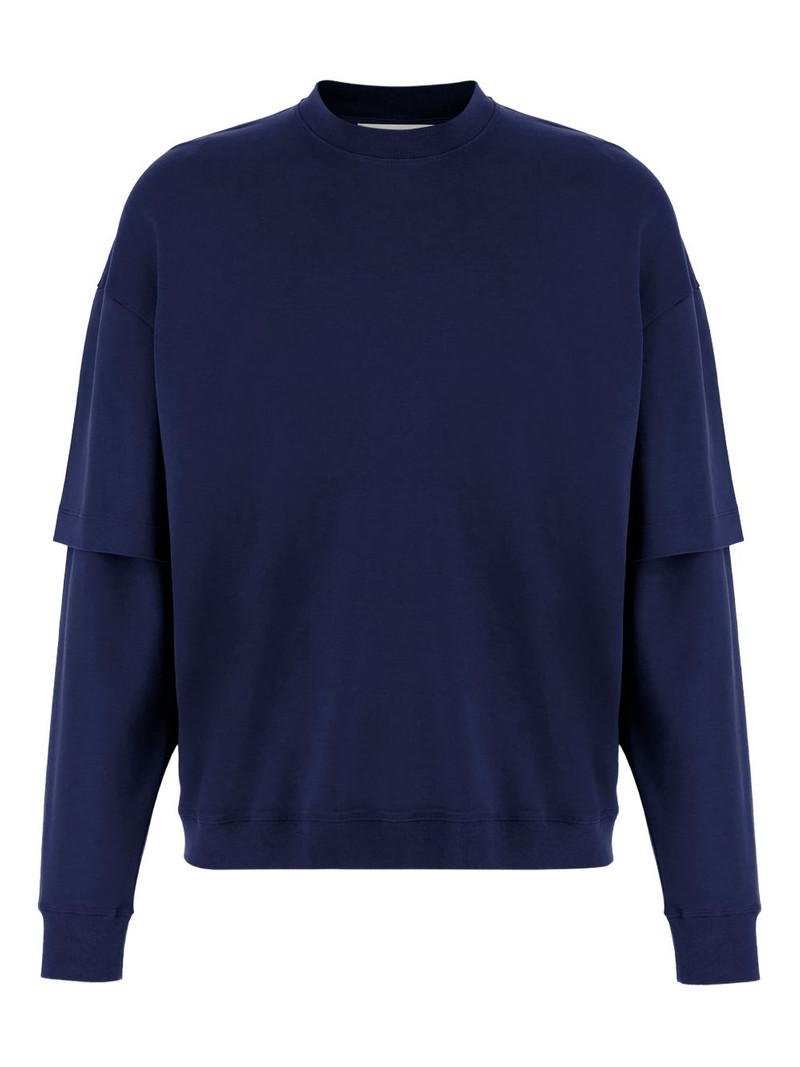 double-layered wool sweatshirt 1