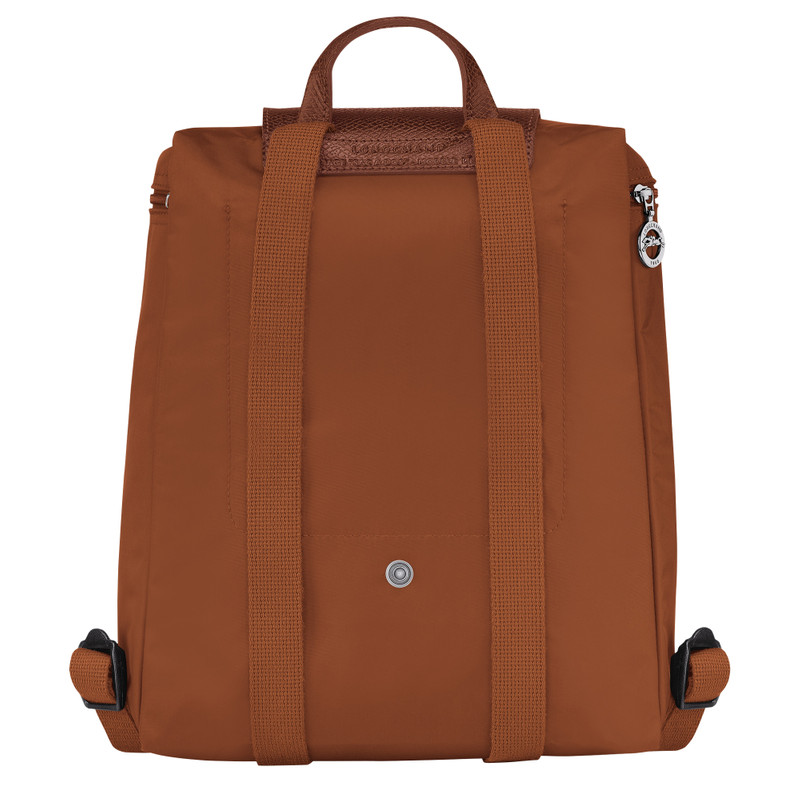Le Pliage Green M Backpack Cognac - Recycled canvas 3