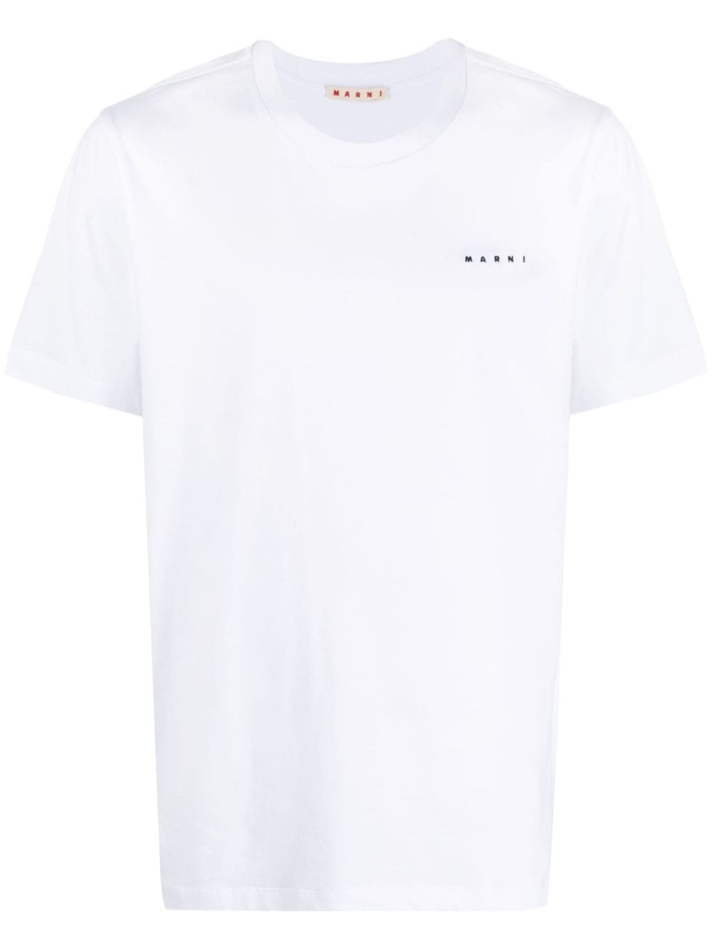 logo-print cotton T-shirt - 1