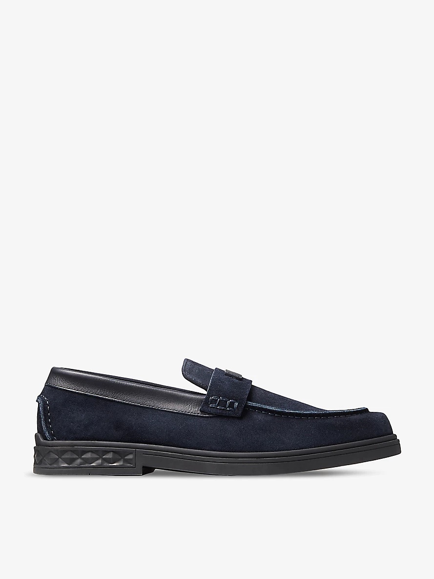 Josh Driver reverse-suede loafers - 1