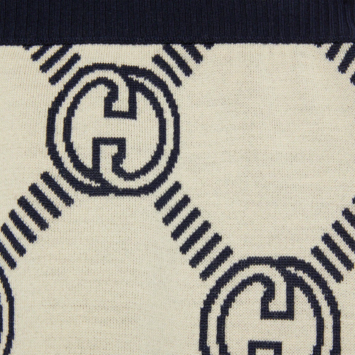 Reversible GG wool jacquard skirt - 10