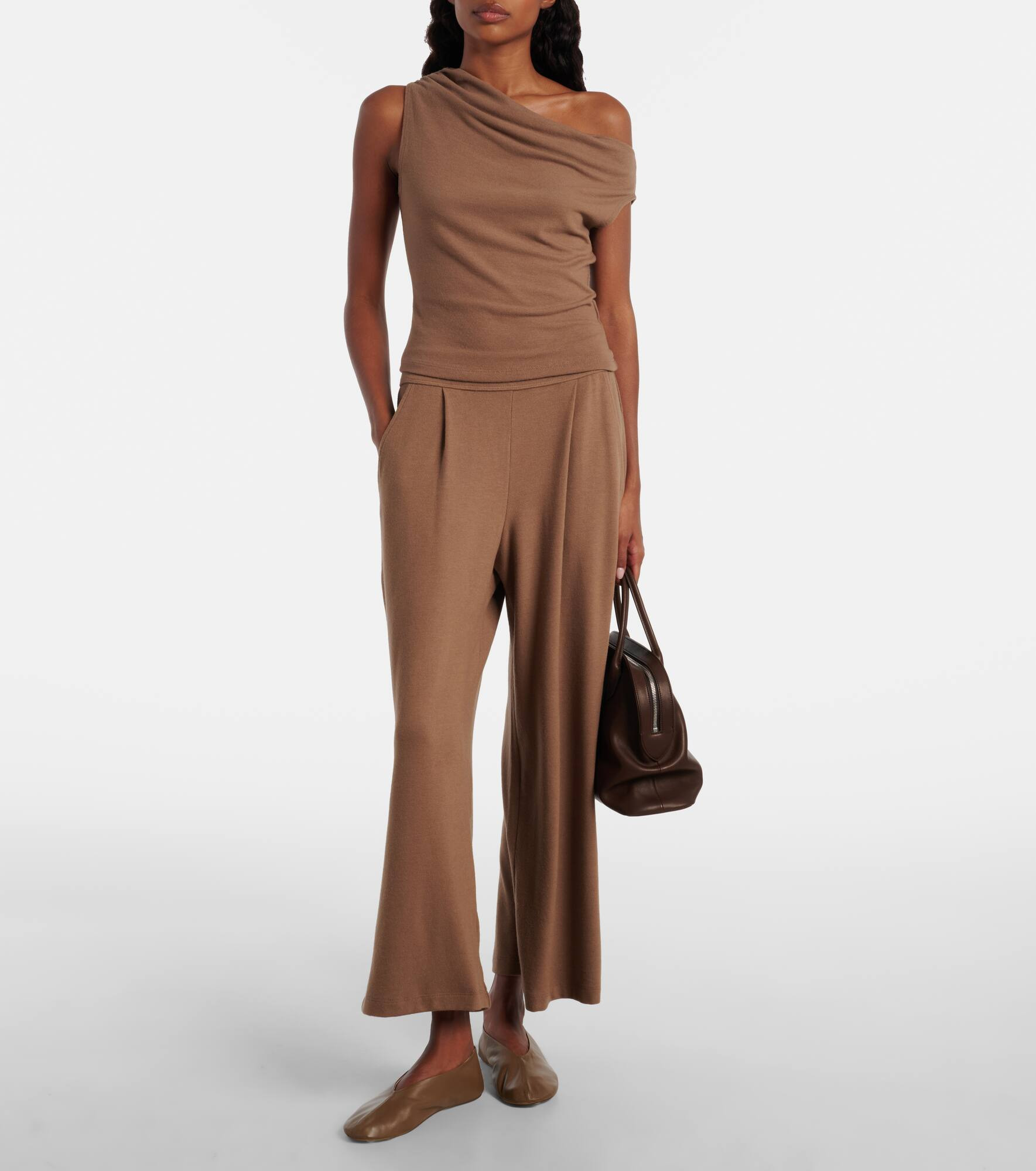 Lauren jersey wide-leg pants - 2