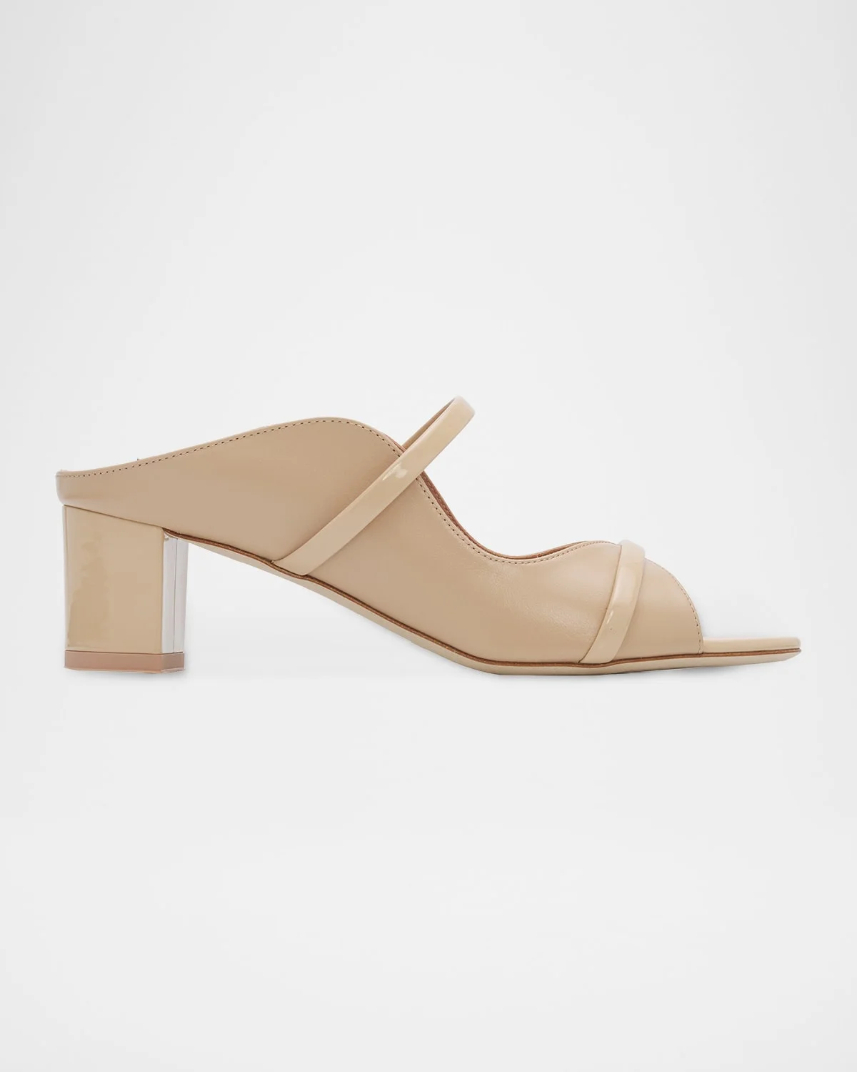 45mm Norah Leather Mule Sandals - 1